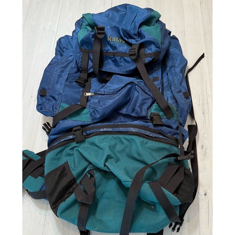 Kelty RedCloud Internal Frame Hiking Camping‎ Backpack blue green
